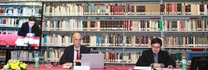 Giovedì 11 aprile 2024, presso la biblioteca Maurice Borrmans del PISAI, si è tenuta la conferenza pubblica dal titolo 'Le Coran et ses manuscrits anciens : un changement de paradigme'.